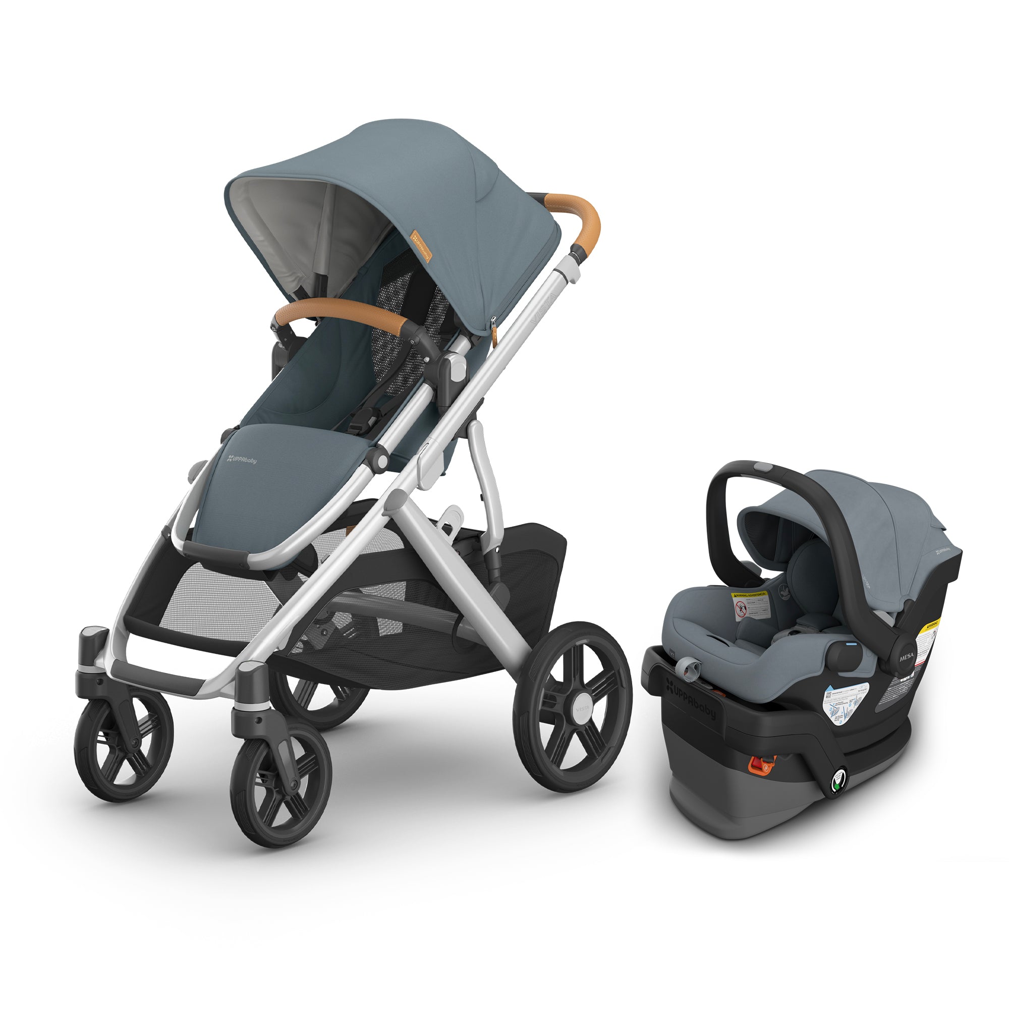 UPPAbaby Vista V3 + Mesa V3 Travel System- Bambi Baby