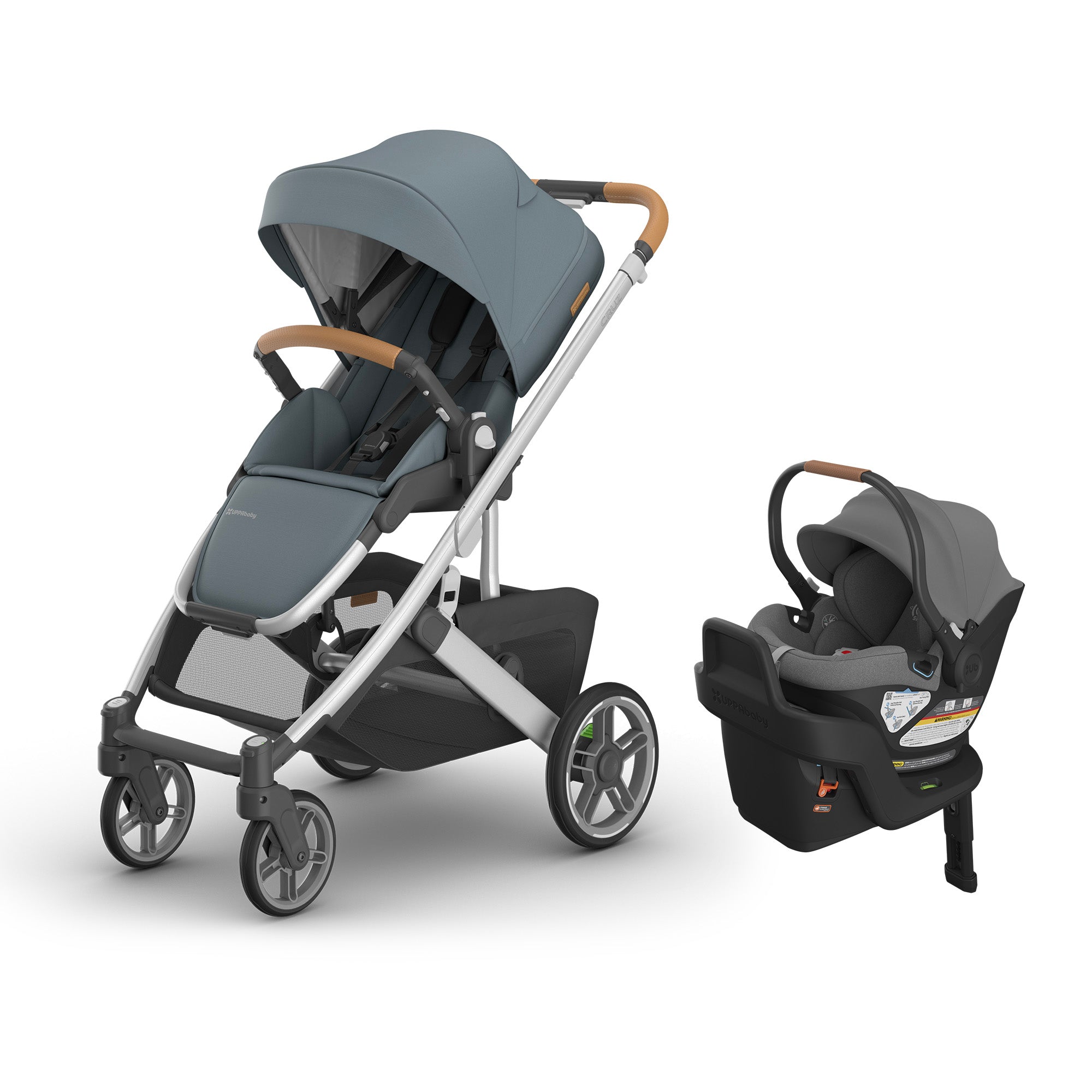UPPAbaby Cruz V3 + Aria Travel System- Bambi Baby