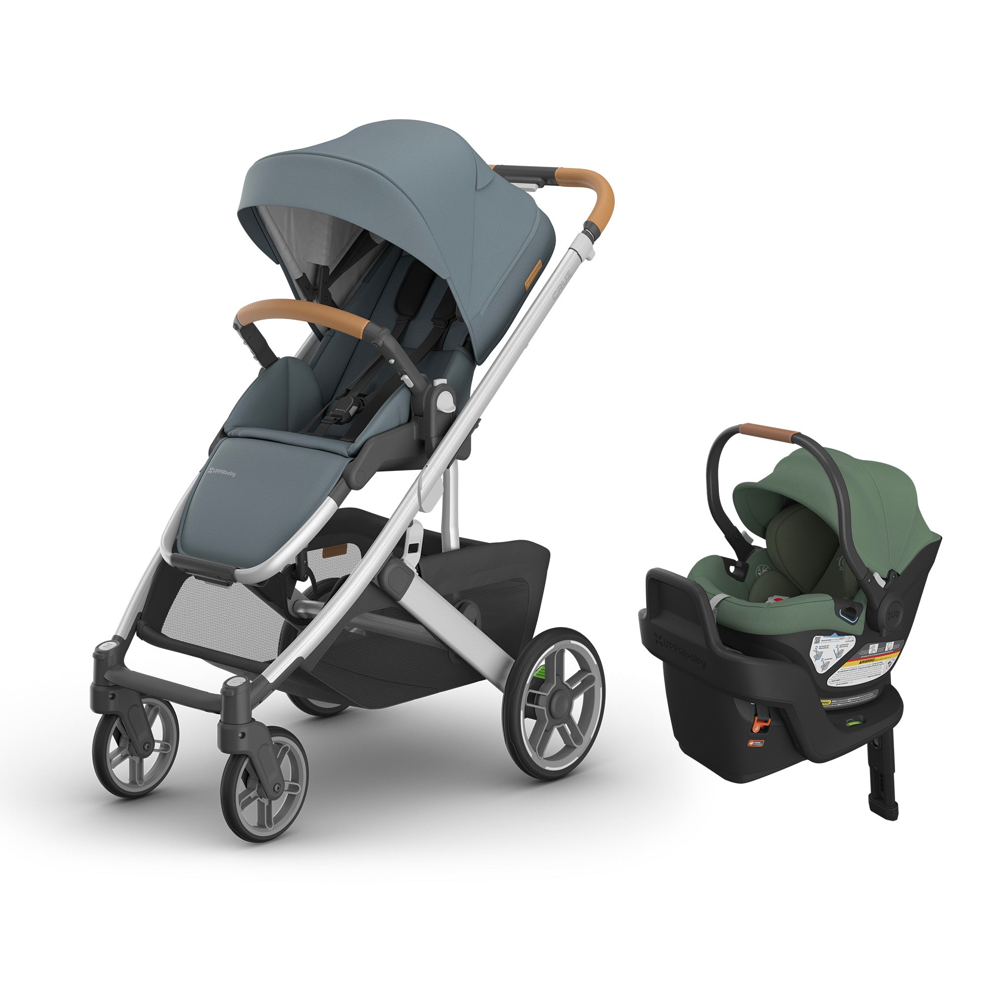 UPPAbaby Cruz V3 + Aria Travel System- Bambi Baby
