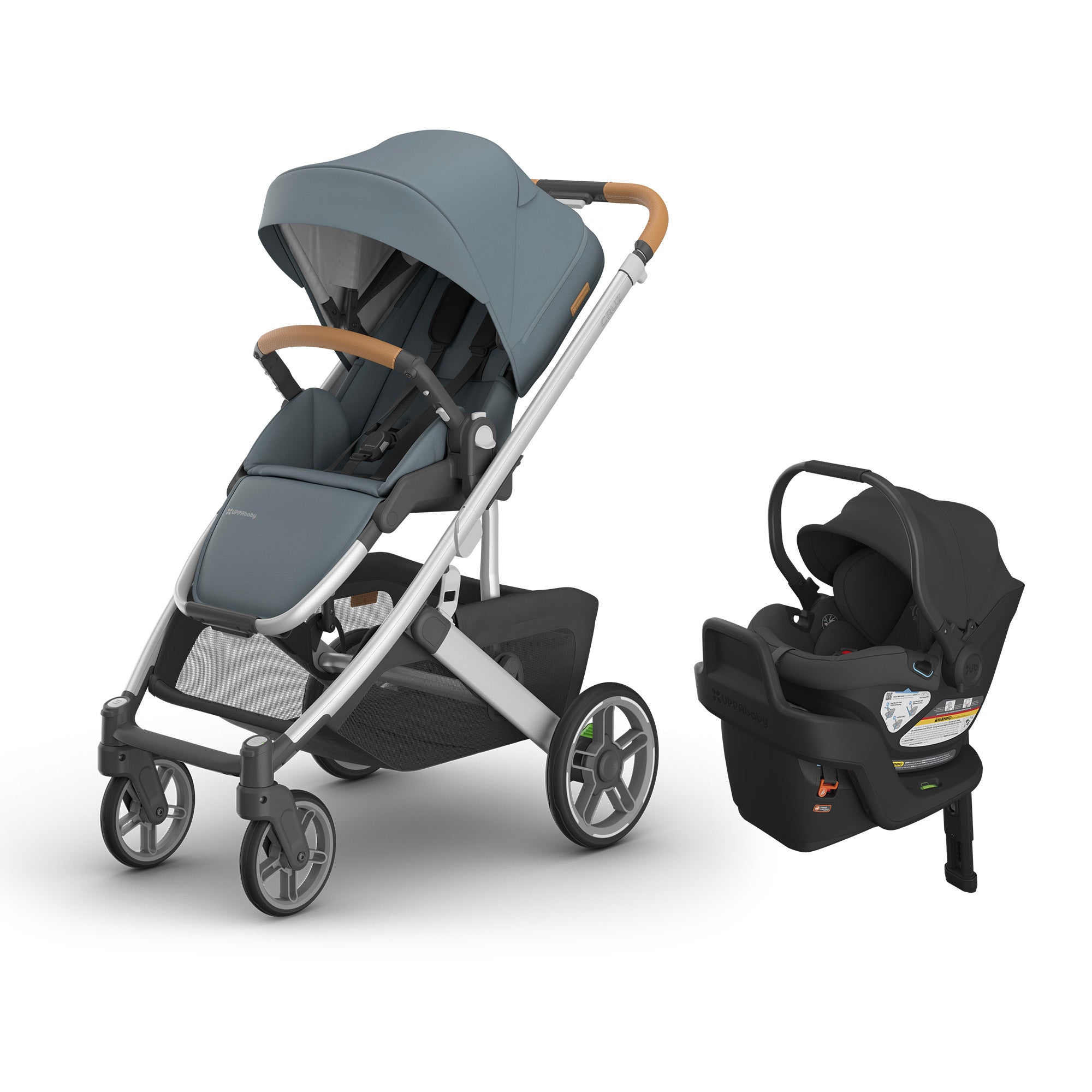 UPPAbaby Cruz V3 + Aria Travel System- Bambi Baby