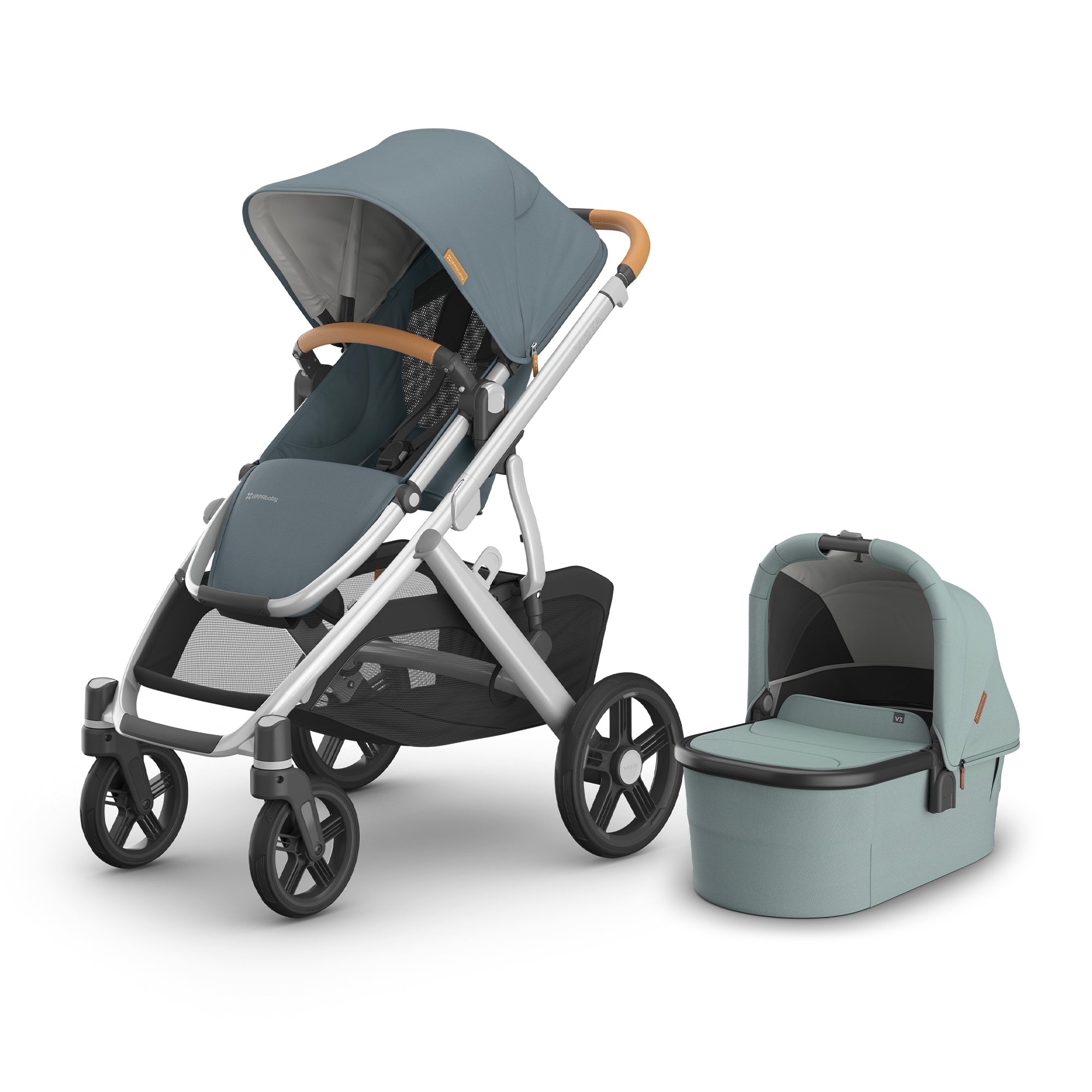 UPPAbaby Vista V3 From Birth Single Bundle (Stroller + Bassinet