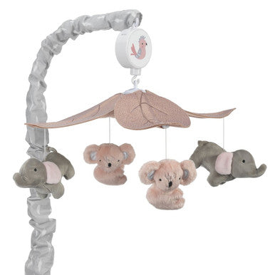 Lambs & Ivy Calypso Musical Mobile - Plays 20 minutes- Bambi Baby