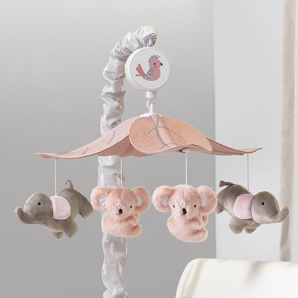 Lambs & Ivy Calypso Musical Mobile - Plays 20 minutes- Bambi Baby