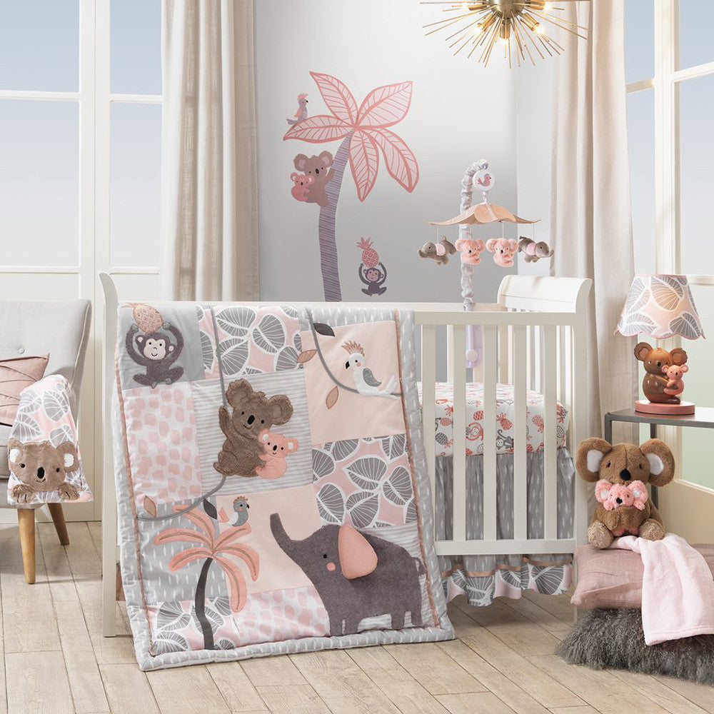 Lambs & Ivy Calypso Wall Appliques- Bambi Baby