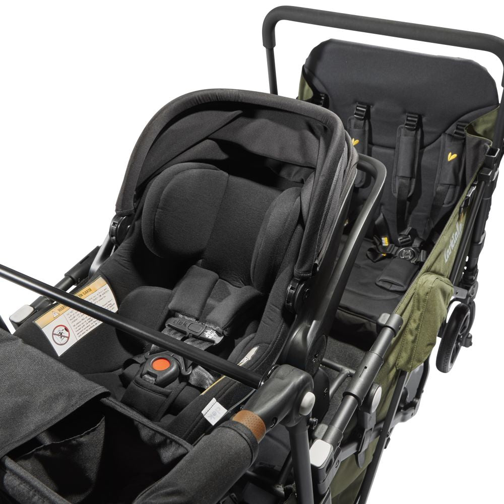 attach maxi cosi car seat to stroller Larktale Car Seat Adapter - Caravan Quad