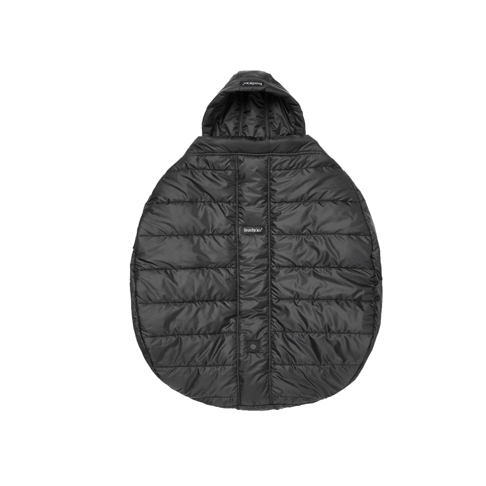 BabyBjorn Baby Carrier Winter Cover - Black- Bambi Baby