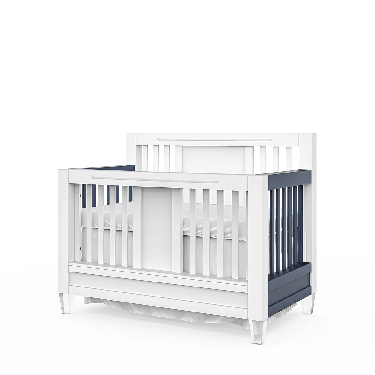 Romina Millenario Convertible Crib – Standard 2 Tone- Bambi Baby