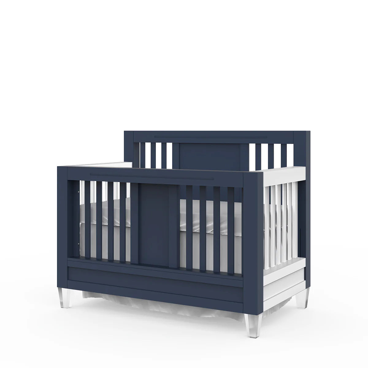 Romina Millenario Convertible Crib – Standard 2 Tone- Bambi Baby