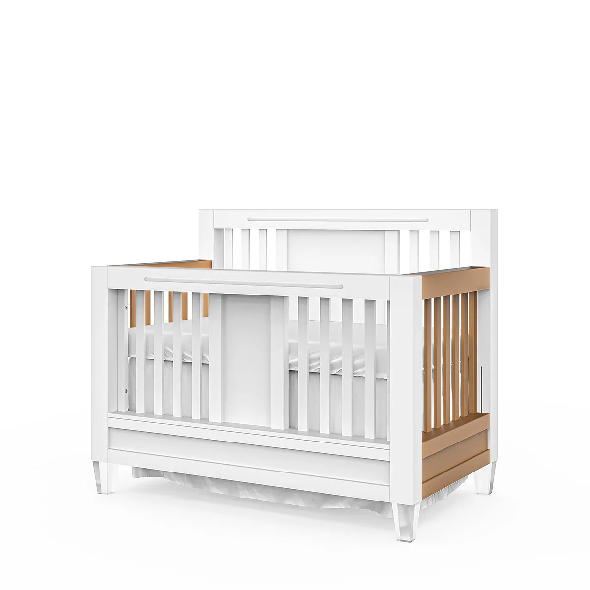 Romina Millenario Convertible Crib – Standard 2 Tone- Bambi Baby