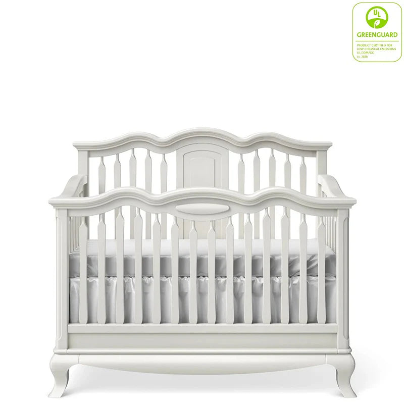 Romina Cleopatra Convertible crib w/ Open Back- Bambi Baby