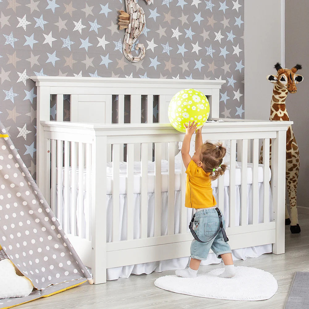 Romina Karisma Convertible crib w/ Open Back- Bambi Baby