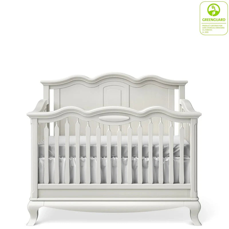 Romina Cleopatra Convertible crib w/ Solid Panel- Bambi Baby