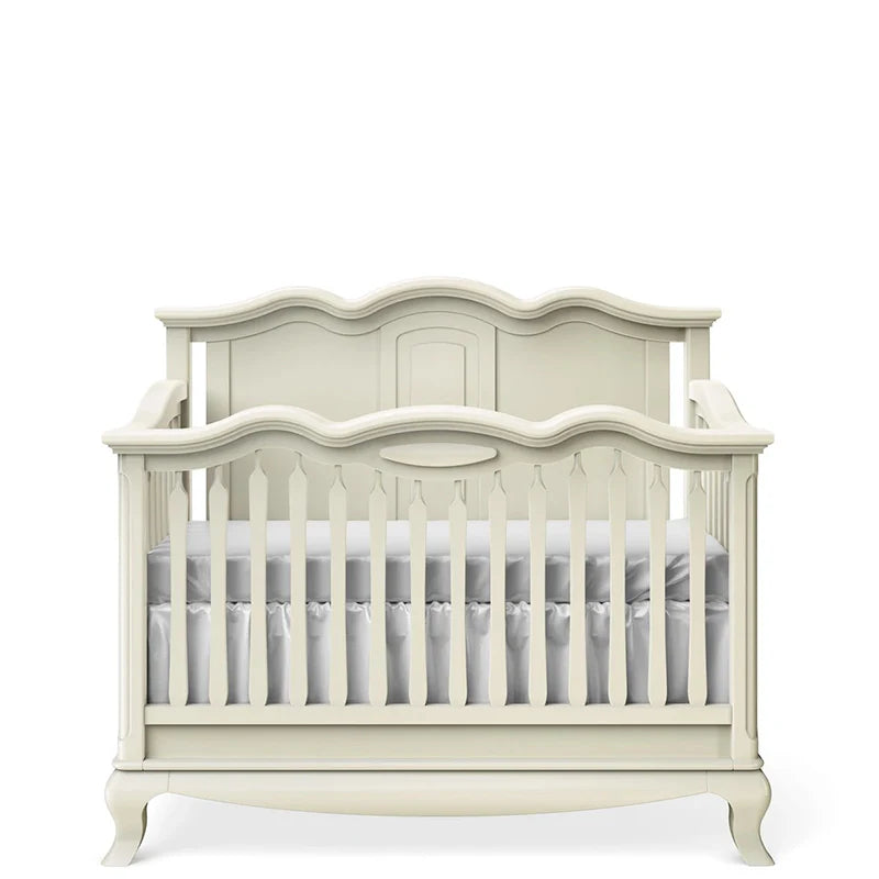 Romina Cleopatra Convertible crib w/ Solid Panel- Bambi Baby
