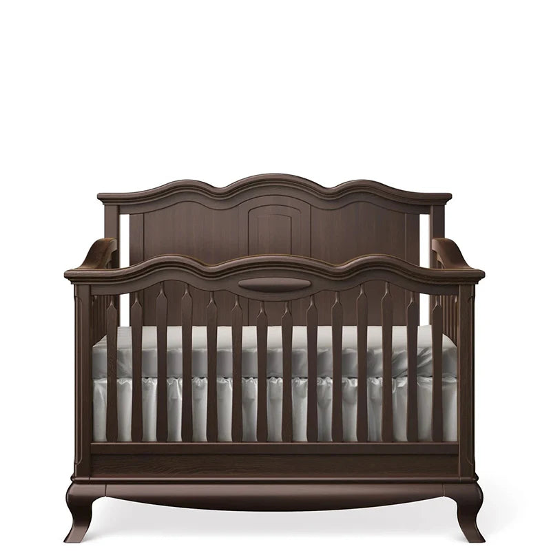Romina Cleopatra Convertible crib w/ Solid Panel- Bambi Baby