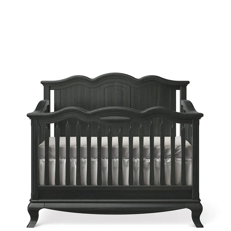 Romina Cleopatra Convertible crib w/ Solid Panel- Bambi Baby