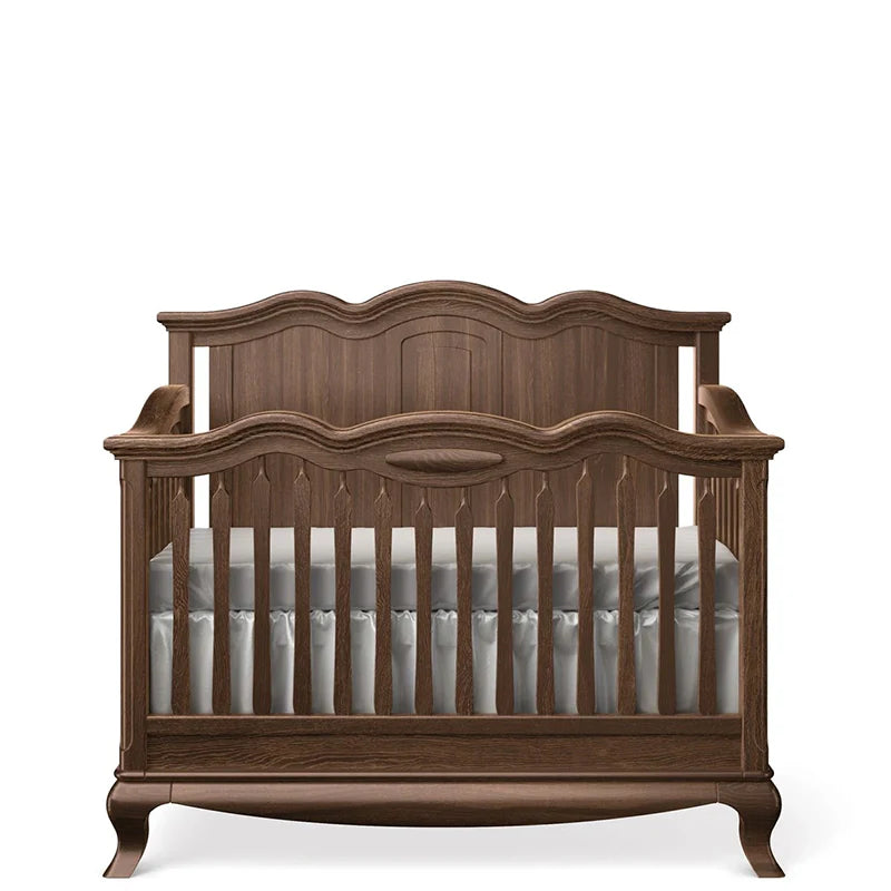 Romina Cleopatra Convertible crib w/ Solid Panel- Bambi Baby