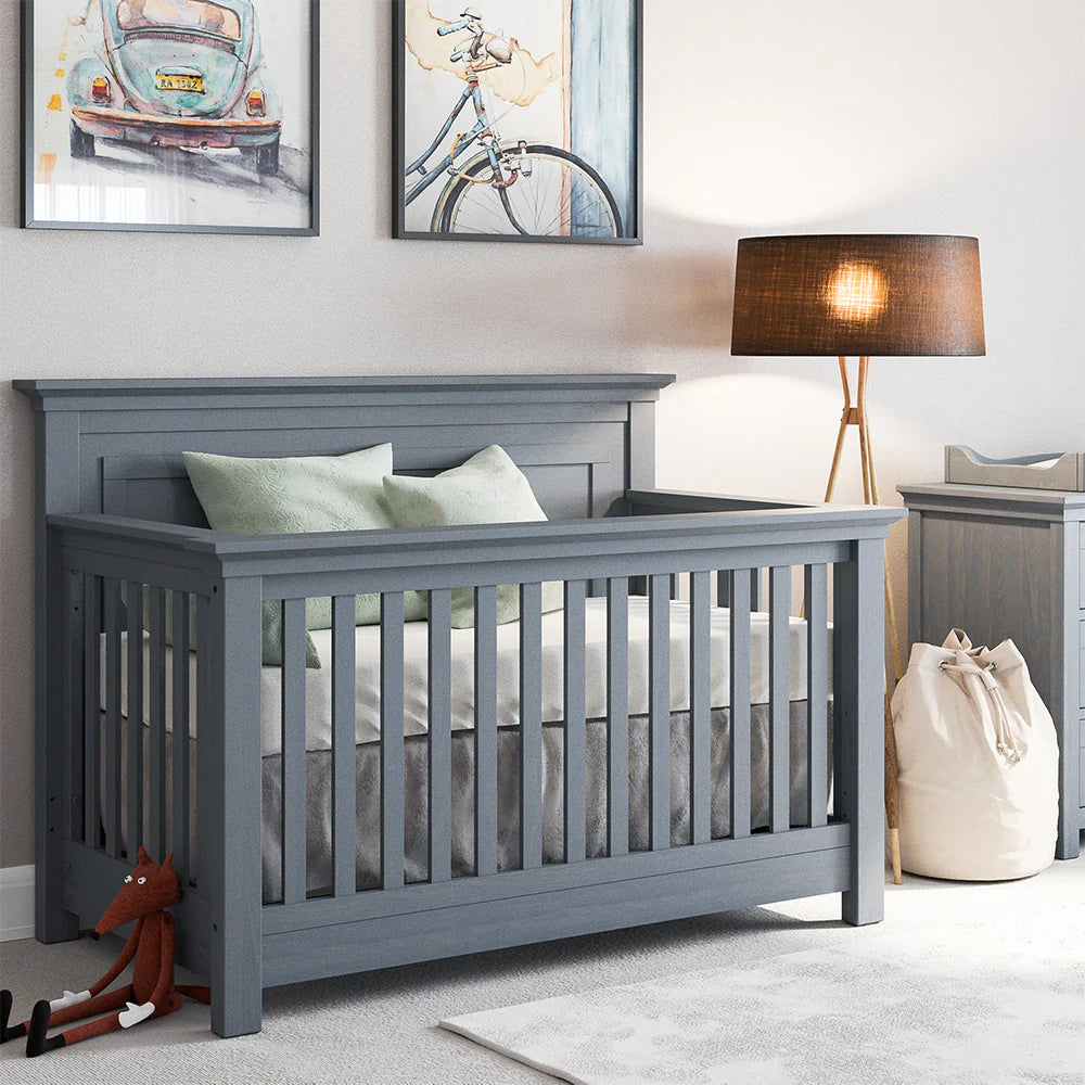 Romina Karisma Convertible crib w/ Solid Panel- Bambi Baby