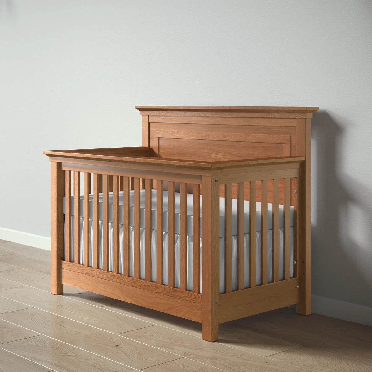 Romina Karisma Convertible crib w/ Solid Panel- Bambi Baby