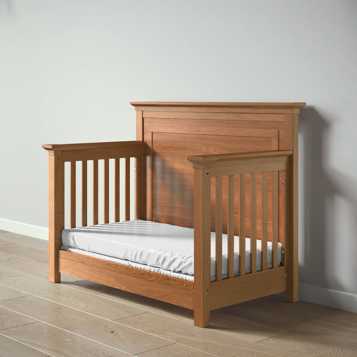 Romina Karisma Convertible crib w/ Solid Panel- Bambi Baby