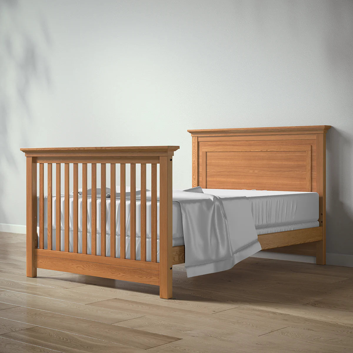 Romina Karisma Convertible crib w/ Solid Panel- Bambi Baby