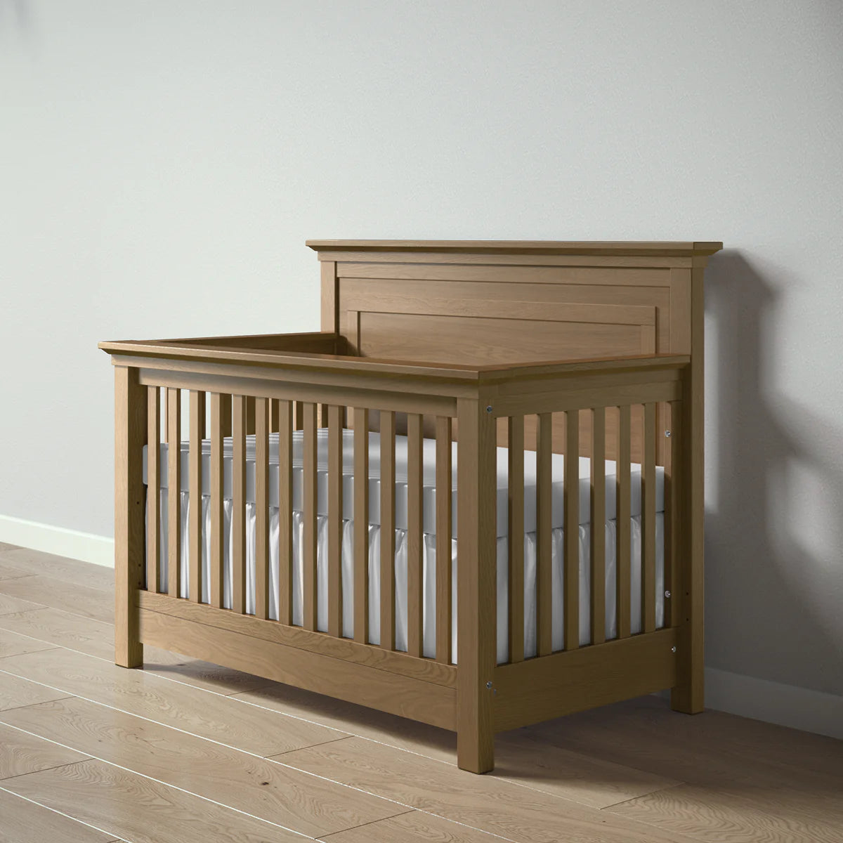 Romina Karisma Convertible crib w/ Solid Panel- Bambi Baby