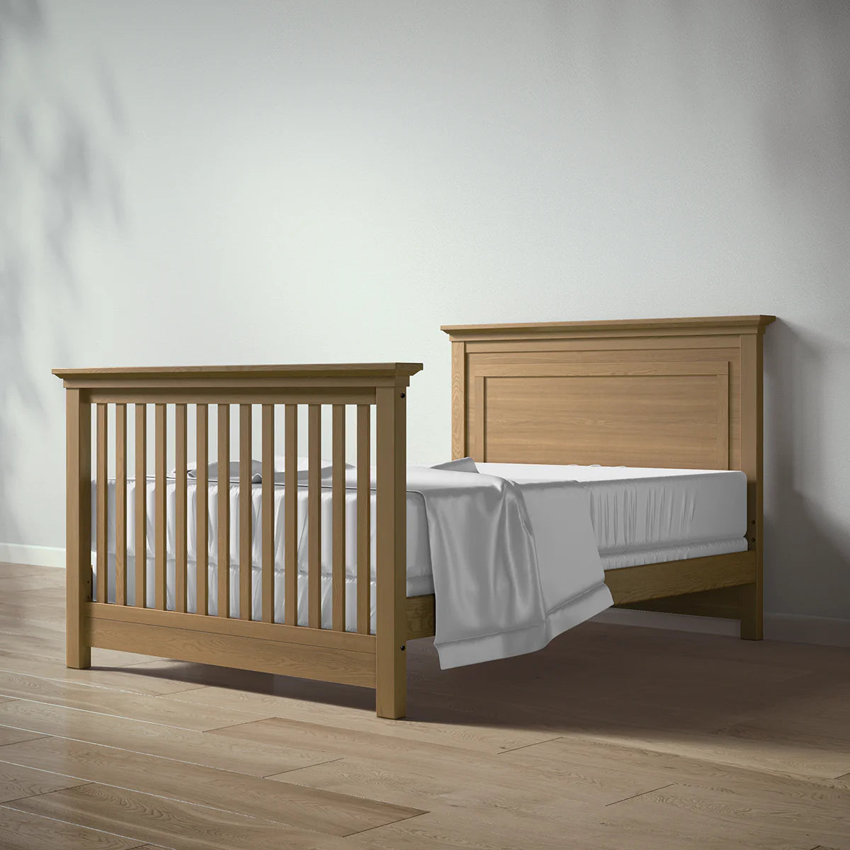 Romina Karisma Convertible crib w/ Solid Panel- Bambi Baby