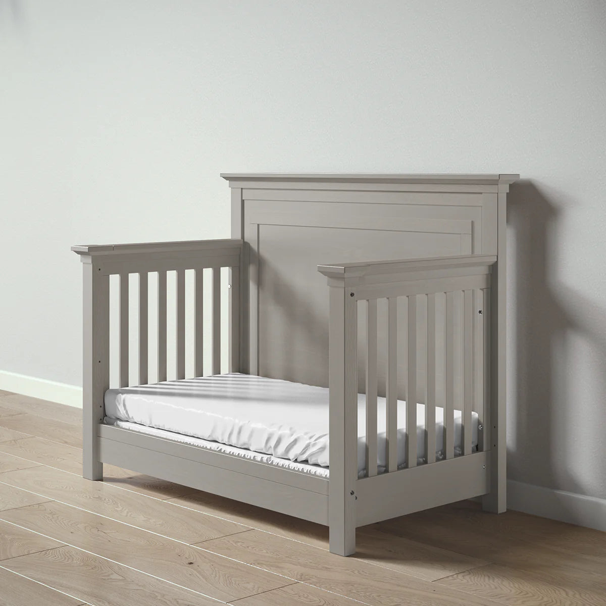 Romina Karisma Convertible crib w/ Solid Panel- Bambi Baby