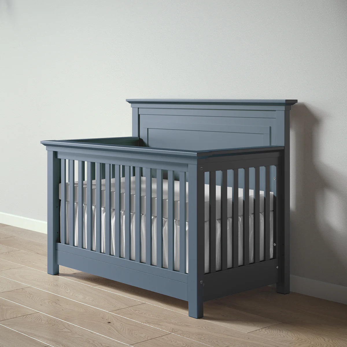 Romina Karisma Convertible crib w/ Solid Panel- Bambi Baby