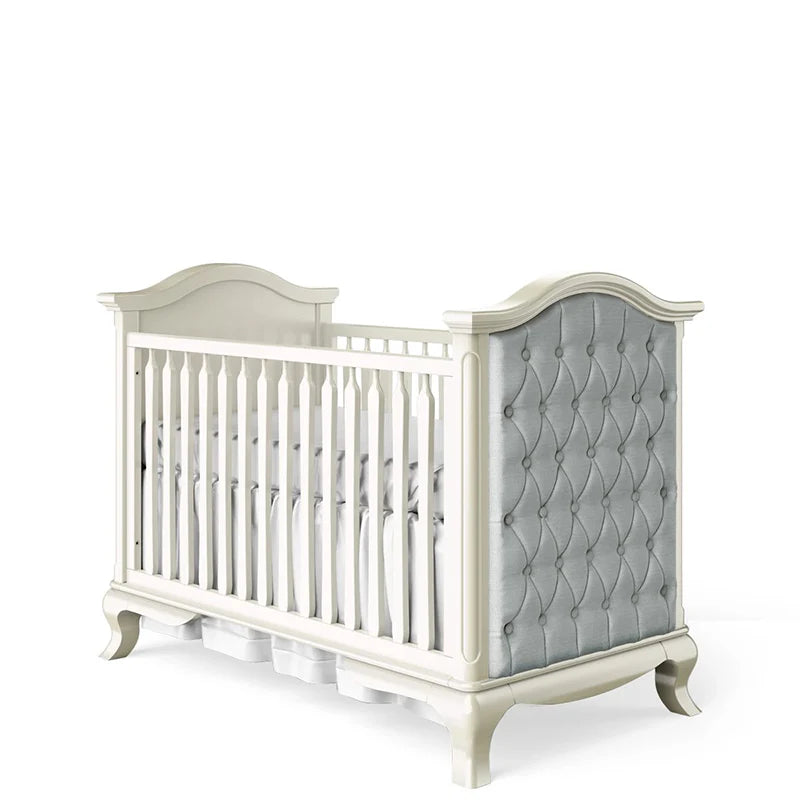 Romina Cleopatra Classic Crib w/ Tufted Sides- Bambi Baby