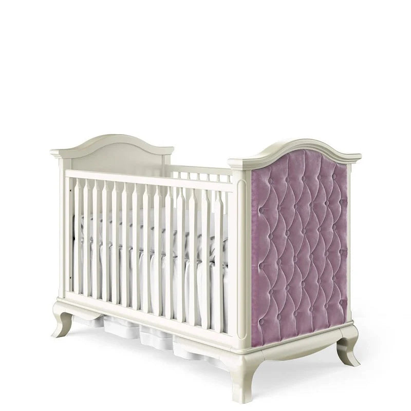 Romina Cleopatra Classic Crib w/ Tufted Sides- Bambi Baby
