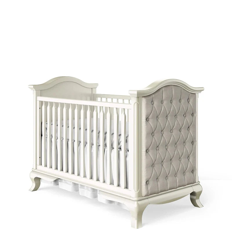 Romina Cleopatra Classic Crib w/ Tufted Sides- Bambi Baby