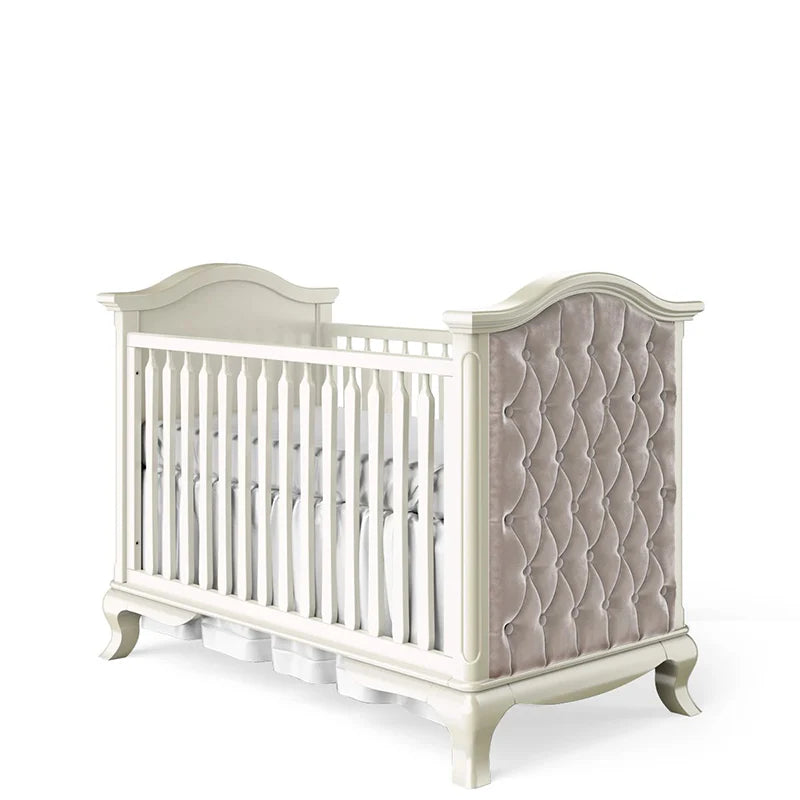 Romina Cleopatra Classic Crib w/ Tufted Sides- Bambi Baby