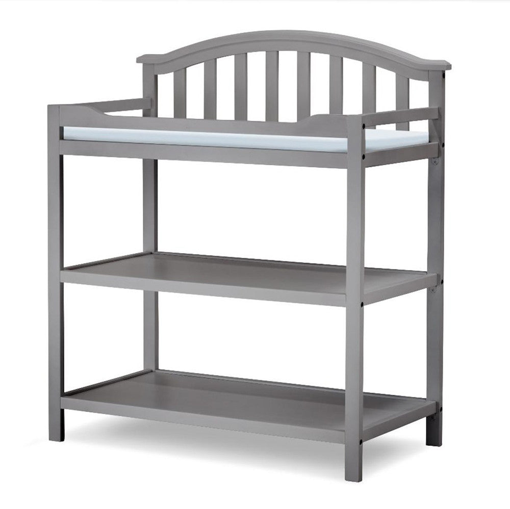 Sorelle Berkley Dressing Changing Table in Gray- Bambi Baby