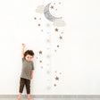 Lambs & Ivy Goodnight Moon Celestial Moon & Stars Toddler Growth Chart Wall Decal - Bambi Baby