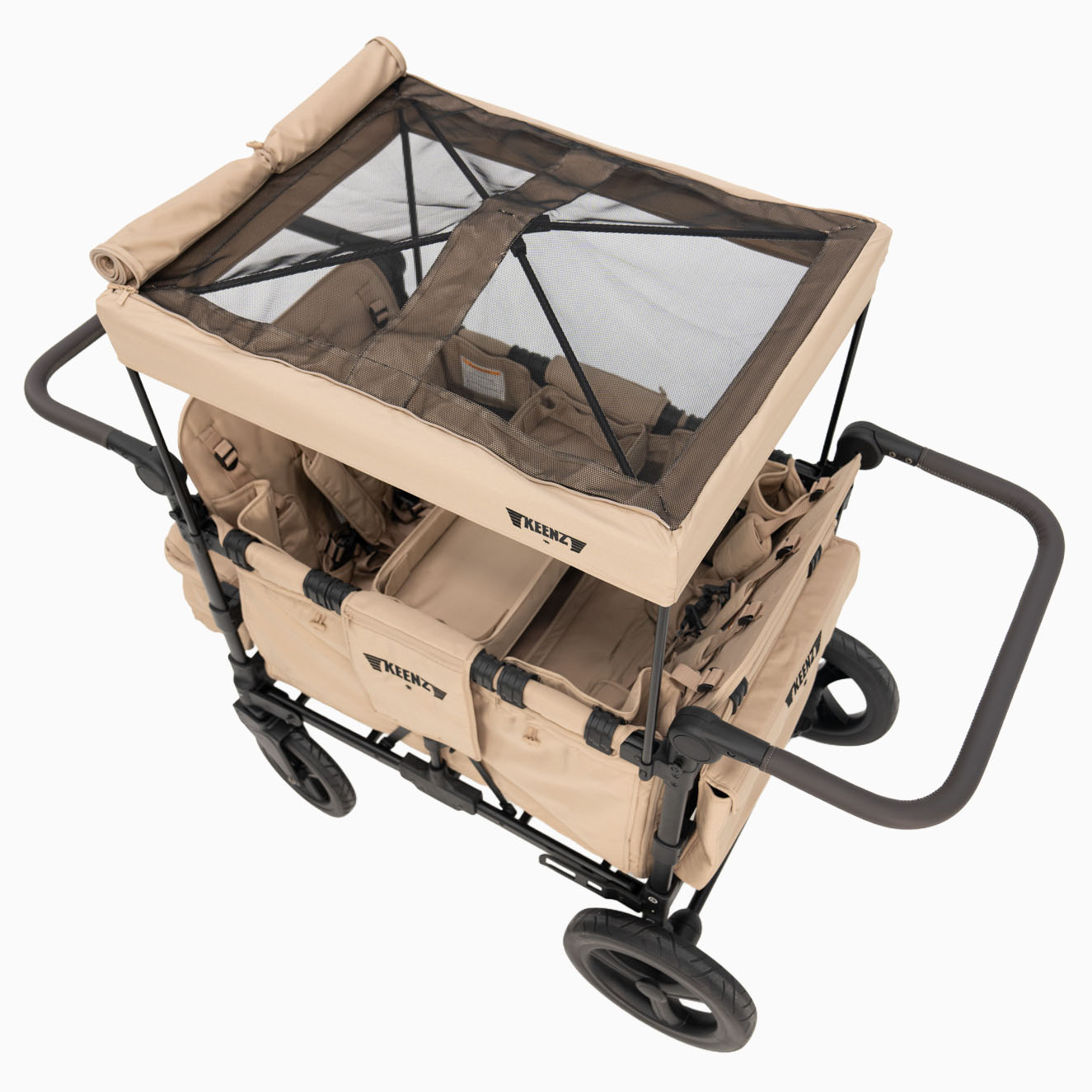 Keenz MOOV 4-Passenger Stroller Wagon – Full-Featured Comfort for Big Adventures- Bambi Baby