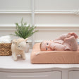 Crane Baby Violet Daisy Tuck Quilted Changing Pad Cover - Bambi Baby