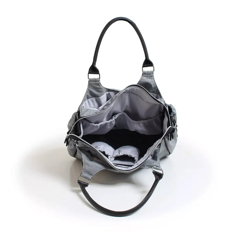 Valco Mother's Bag in Charcoal- Bambi Baby
