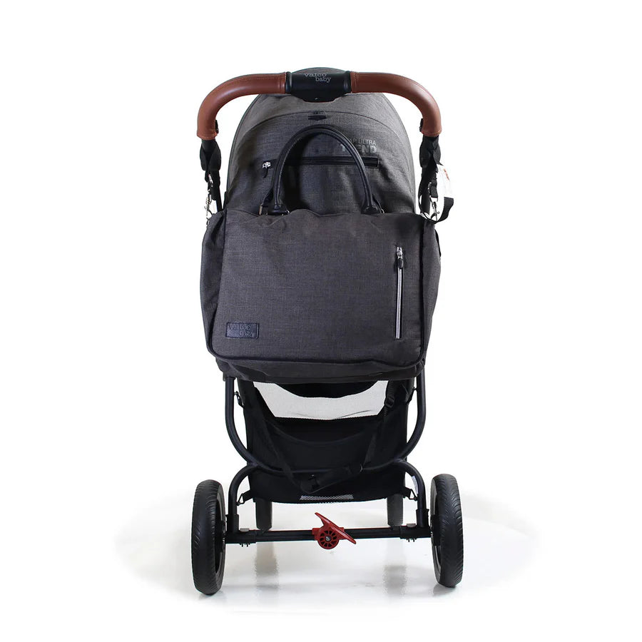 Valco Mother's Bag in Charcoal- Bambi Baby