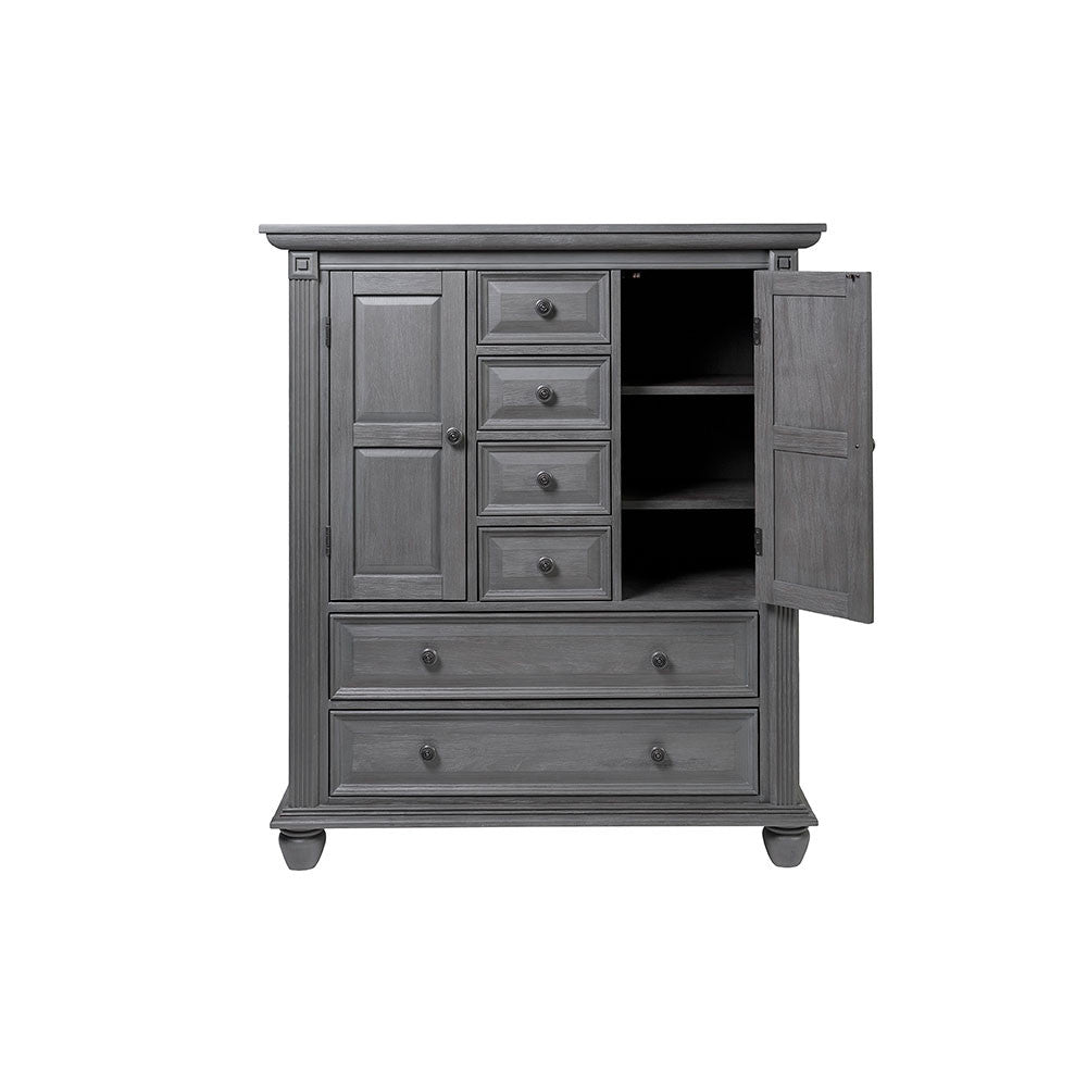 Oxford London Lane Chifferobe in Arctic Gray- Bambi Baby