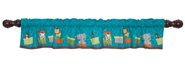 Cortina de janela da coleção Choo Choo da Bedtime Originals- Bambi Baby