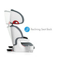 Asiento elevador con respaldo alto Clek Oobr - Bambi Baby