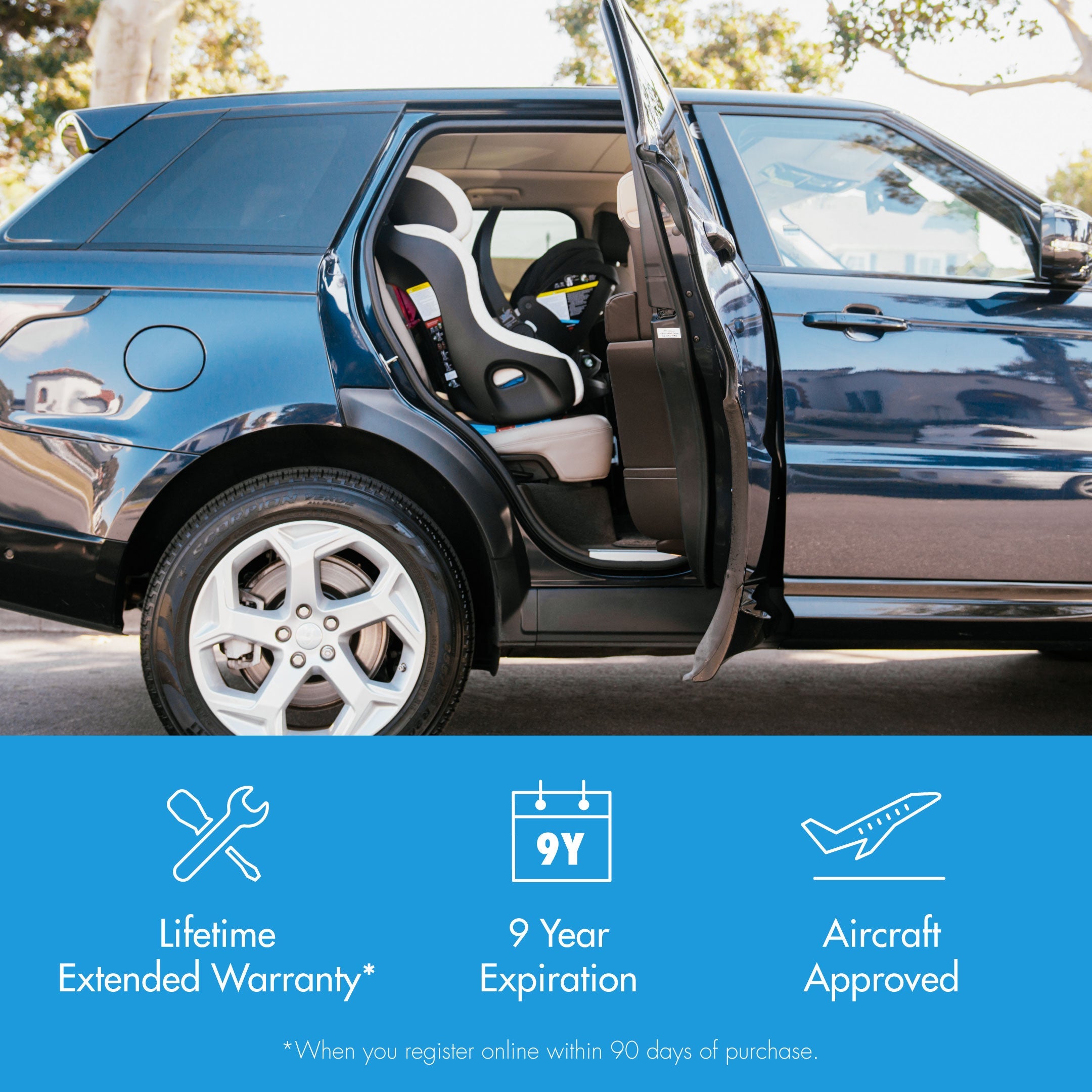 Clek Foonf Convertible Car Seat- Bambi Baby