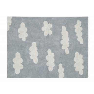 Alfombra Nubes de Lorena Canals en Gris- Bambi Baby