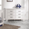Fawn Baby Yosemite Conjunto de berçário de 3 peças - Berço de topo plano em branco vintage - Bambi Baby