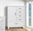 Fawn Baby Yosemite Door Chest Chifferobe in Vintage White - Bambi Baby