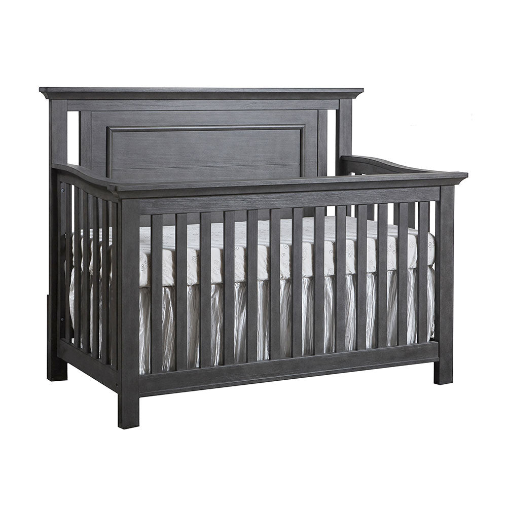Pali Como Flat Top Crib in Distressed Granite- Bambi Baby