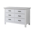 Fawn Baby Yosemite Double Dresser in Vintage White - Bambi Baby