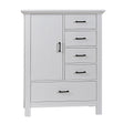 Fawn Baby Yosemite Door Chest Chifferobe in Vintage White - Bambi Baby