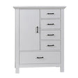 Fawn Baby Yosemite Door Chest Chifferobe in Vintage White - Bambi Baby