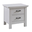 Mesita de noche Fawn Baby Yosemite en blanco vintage - Bambi Baby